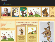 Tablet Screenshot of dekoracio.gportal.hu