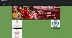 Desktop Screenshot of fc-liverpool.gportal.hu