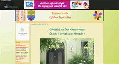 Desktop Screenshot of hetszinviragovi.gportal.hu