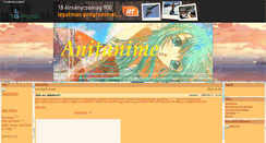 Desktop Screenshot of anitanime.gportal.hu