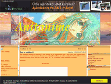 Tablet Screenshot of anitanime.gportal.hu