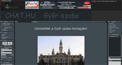Desktop Screenshot of chat-gyor.gportal.hu