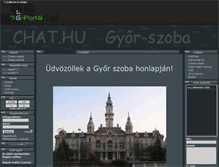 Tablet Screenshot of chat-gyor.gportal.hu