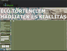 Tablet Screenshot of hadijatek.gportal.hu