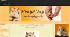 Desktop Screenshot of horcsogok.gportal.hu