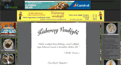 Desktop Screenshot of kisherceg.vendeglo.gportal.hu