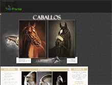 Tablet Screenshot of caballos.gportal.hu