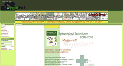 Desktop Screenshot of egeszsegugyiszkn.gportal.hu