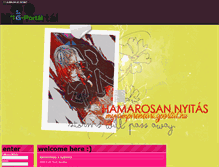 Tablet Screenshot of myvampireheart.gportal.hu