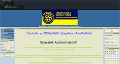 Desktop Screenshot of dingiforg.gportal.hu