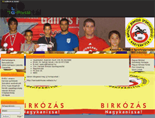Tablet Screenshot of kanizsabirkozas.gportal.hu