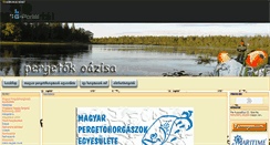 Desktop Screenshot of pergetes.gportal.hu