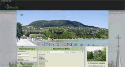 Desktop Screenshot of lizaapartman.gportal.hu