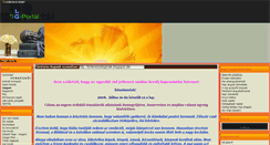 Desktop Screenshot of kezdetek.gportal.hu