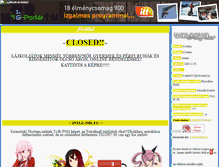 Tablet Screenshot of anime-fan-web.gportal.hu