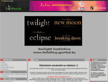 Tablet Screenshot of bellablog.gportal.hu