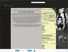 Tablet Screenshot of kaulitzpage.gportal.hu