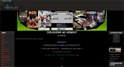 Desktop Screenshot of gamevilag.gportal.hu