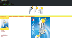 Desktop Screenshot of bioptron-lampa.gportal.hu