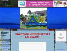 Tablet Screenshot of gyerekszabadido.gportal.hu