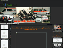 Tablet Screenshot of paramedic.gportal.hu