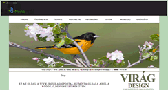 Desktop Screenshot of jegvirag2.gportal.hu