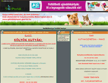 Tablet Screenshot of hobbikutya.gportal.hu