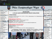 Tablet Screenshot of pilis-bogar.gportal.hu