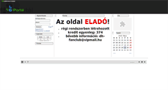 Desktop Screenshot of dhfanclub.gportal.hu