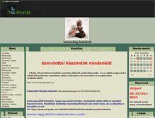 Tablet Screenshot of manovilag-bababolt.gportal.hu