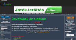 Desktop Screenshot of jatek-letoltes.gportal.hu