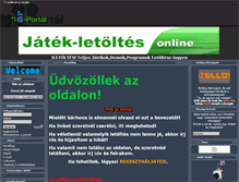 Tablet Screenshot of jatek-letoltes.gportal.hu