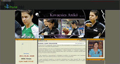 Desktop Screenshot of kovacsicsaniko.gportal.hu