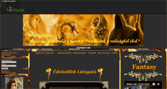 Desktop Screenshot of fantasylap.gportal.hu