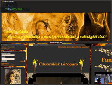 Tablet Screenshot of fantasylap.gportal.hu
