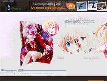 Tablet Screenshot of anime-tenshi.gportal.hu