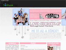 Tablet Screenshot of love-secrets.gportal.hu