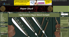 Desktop Screenshot of magyarijaszok.gportal.hu