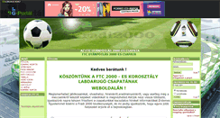 Desktop Screenshot of fradi2000.gportal.hu