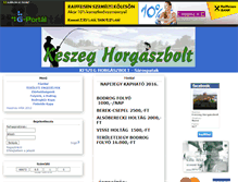 Tablet Screenshot of keszeg.gportal.hu