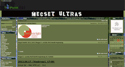 Desktop Screenshot of mecsetultras.gportal.hu