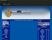 Tablet Screenshot of hte.gportal.hu