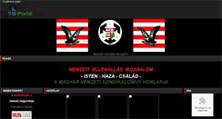 Desktop Screenshot of nemzetiellenallas.gportal.hu