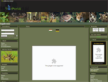 Tablet Screenshot of jagdrevier-de.gportal.hu