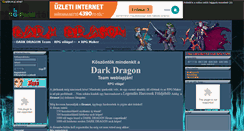 Desktop Screenshot of darkdragon.gportal.hu