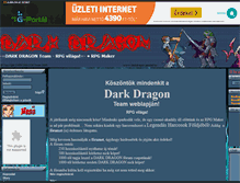Tablet Screenshot of darkdragon.gportal.hu