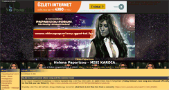 Desktop Screenshot of elenapaparizou.gportal.hu