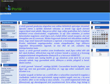 Tablet Screenshot of gyermekek.gportal.hu