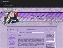 Tablet Screenshot of anime-souleater.gportal.hu
