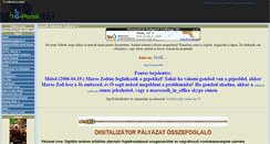 Desktop Screenshot of digitalizator.gportal.hu